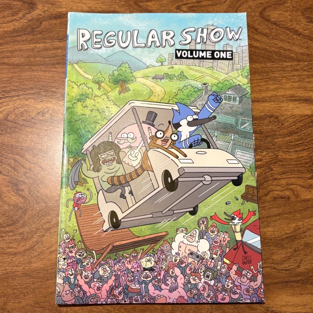 Regular Show Volume One Graphic Novel Scholastic Edition 2014 First Printing